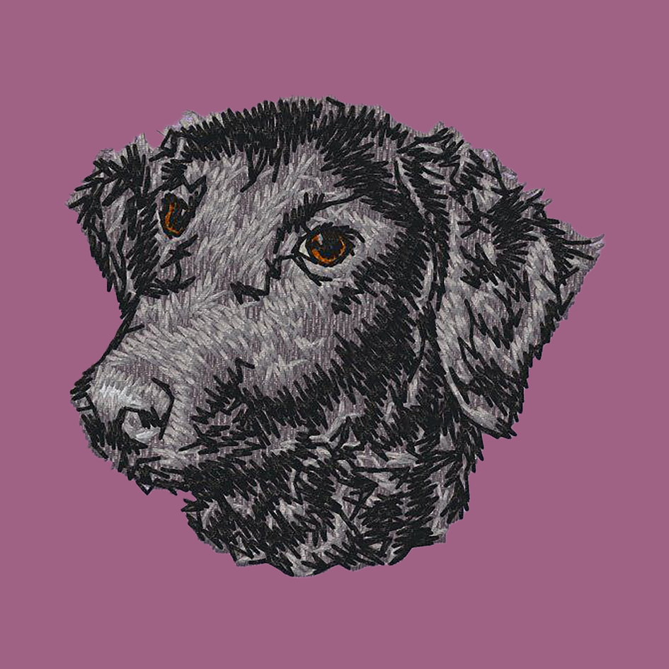 Curly Coated Retriever Embroidered Classic Long Sleeve Shirt