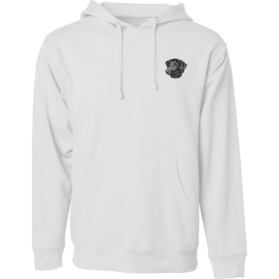 Curly-Coated Retriever Embroidered Sweatshirt Hoodie