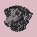 Curly-Coated Retriever Embroidered Baseball Cap