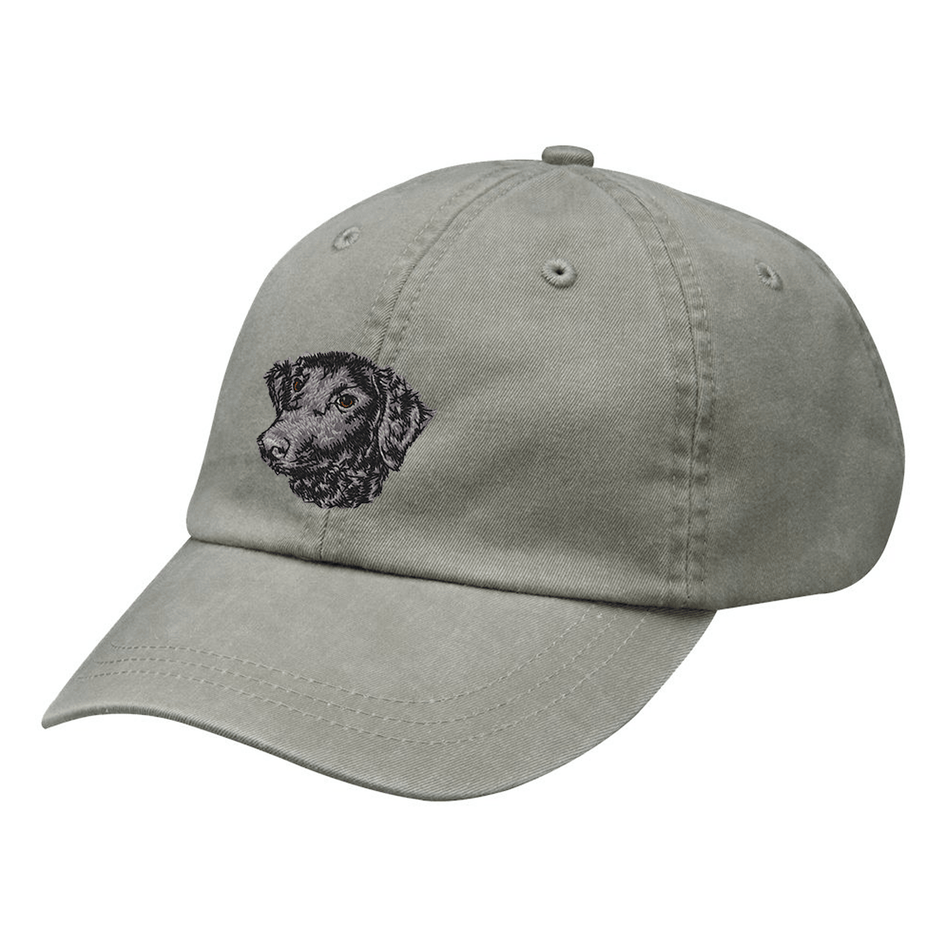 Curly-Coated Retriever Embroidered Baseball Cap