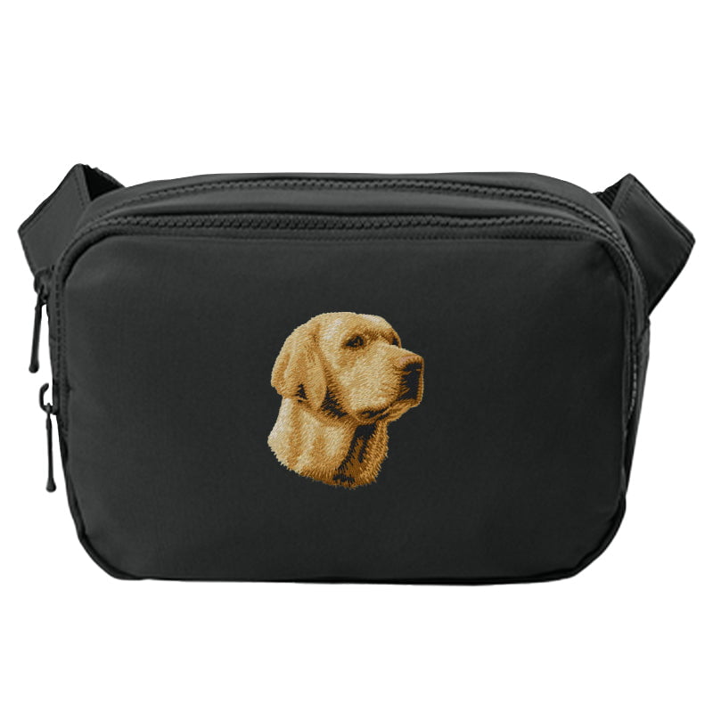 Labrador Retriever Embroidered Crossbody Bag