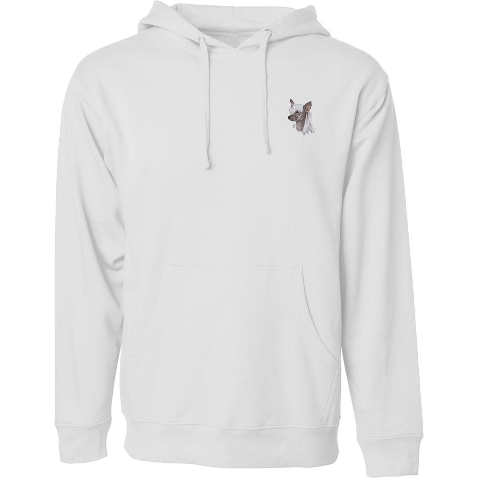 Chinese Crested Embroidered Sweatshirt Hoodie