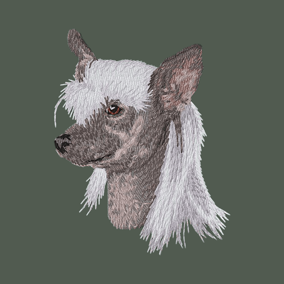 Chinese Crested Embroidered Baseball Cap