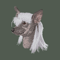 Chinese Crested Embroidered Baseball Cap