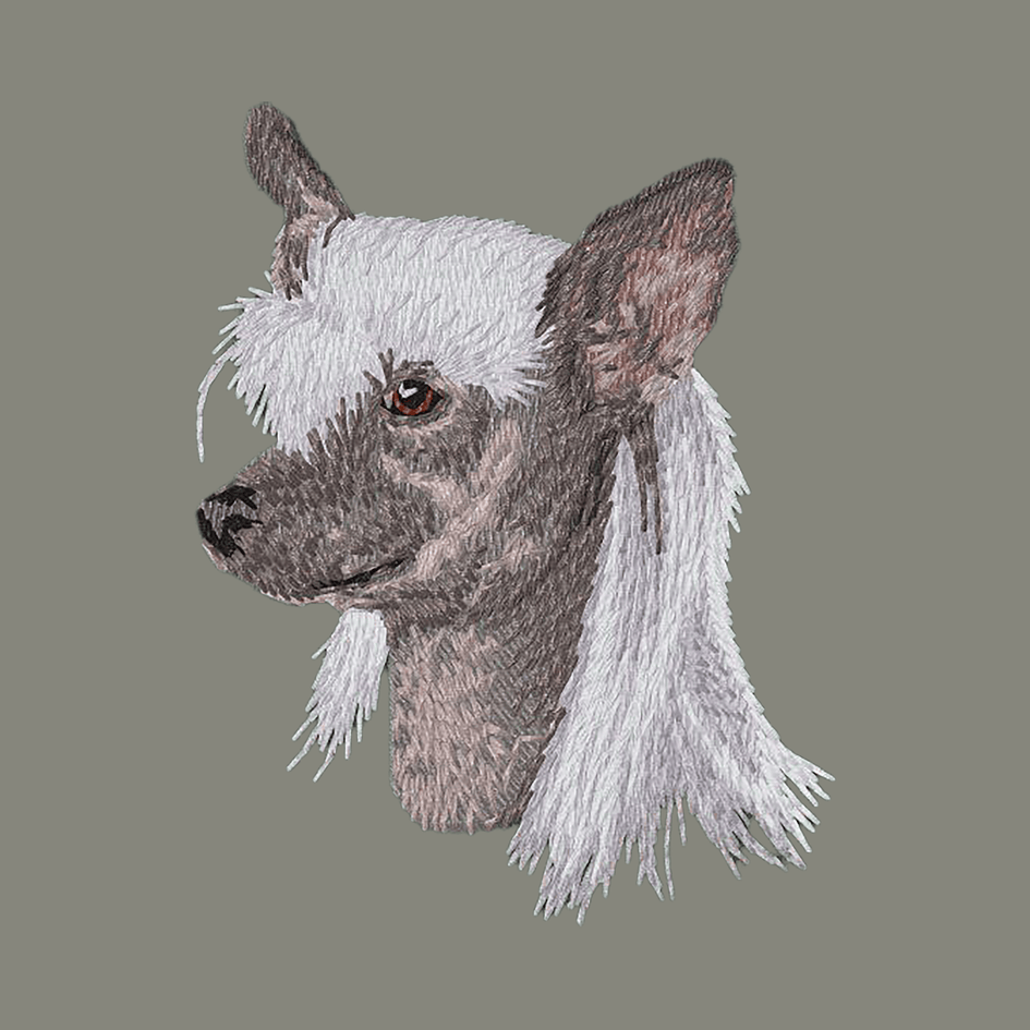 Chinese Crested Embroidered Baseball Cap