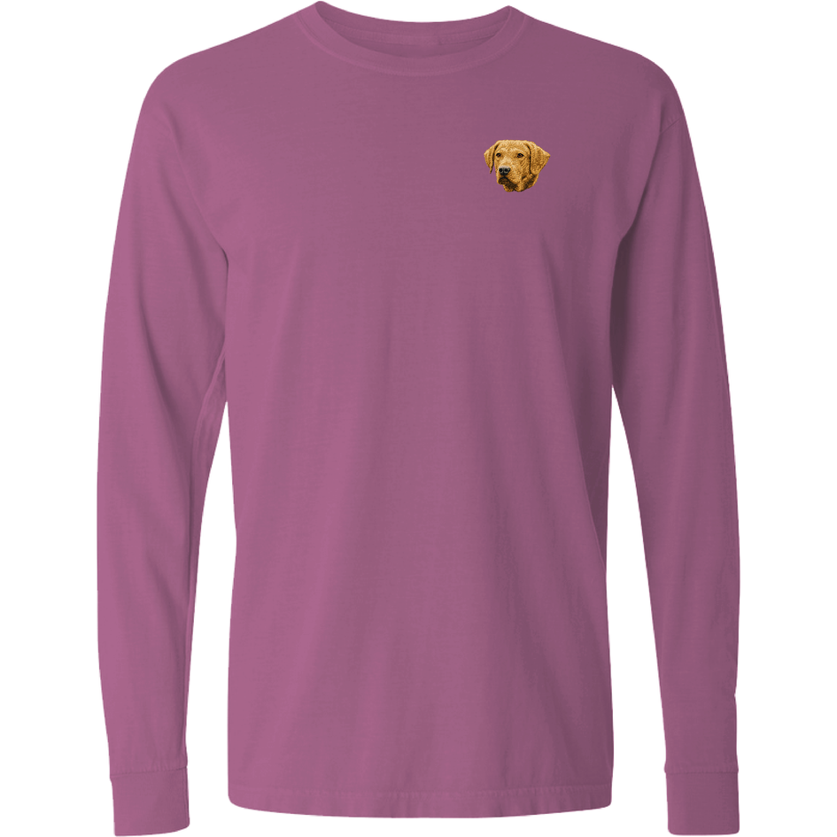 Chesapeake Bay Retriever Embroidered Classic Long Sleeve Shirt