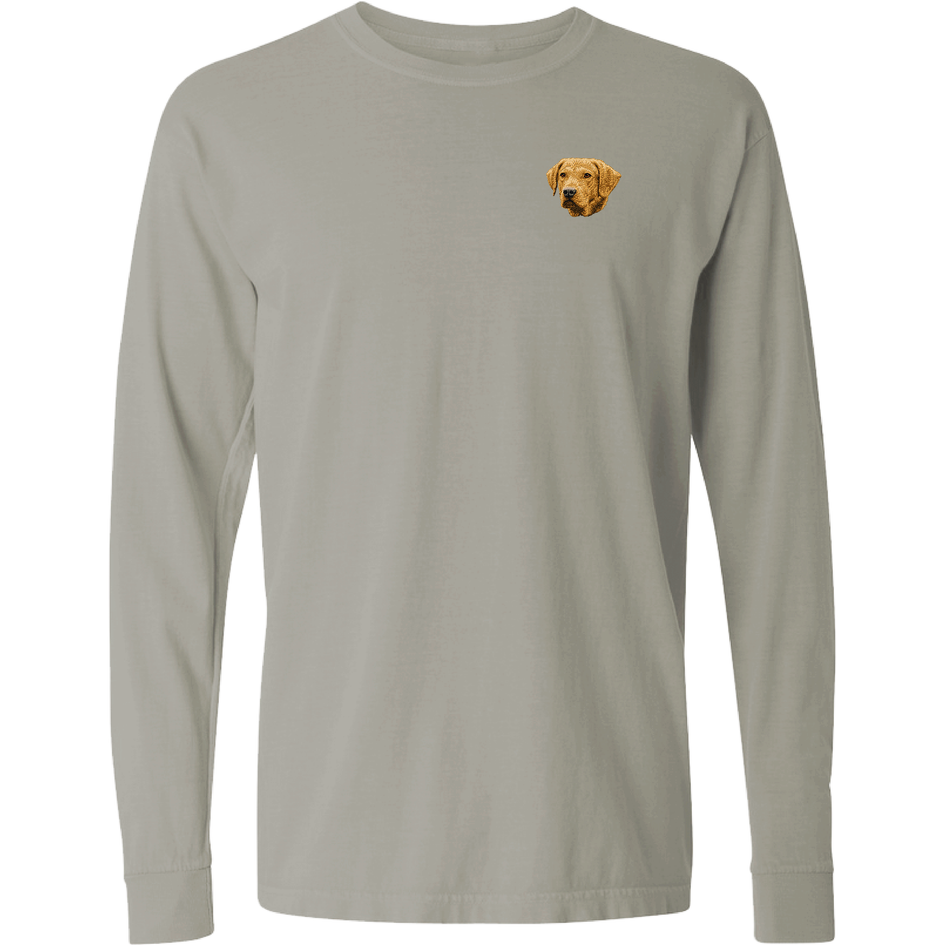 Chesapeake Bay Retriever Embroidered Classic Long Sleeve Shirt