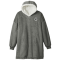 Norwegian Elkhound Embroidered Wearable Blanket
