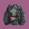 Irish Water Spaniel Embroidered Classic Long Sleeve Shirt