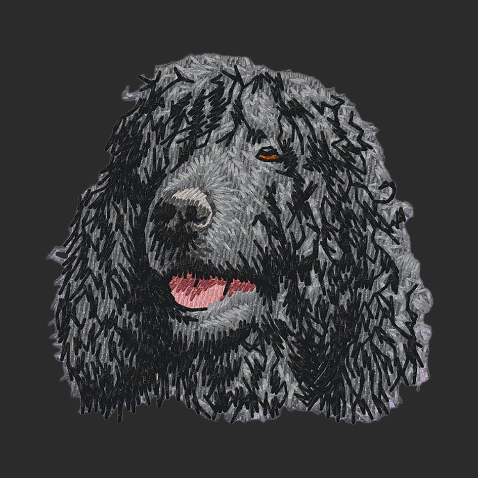 Irish Water Spaniel Embroidered Classic Long Sleeve Shirt