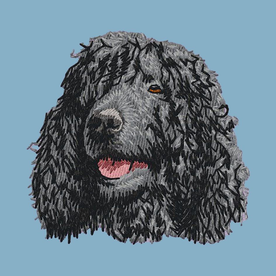 Irish Water Spaniel Embroidered Classic Long Sleeve Shirt
