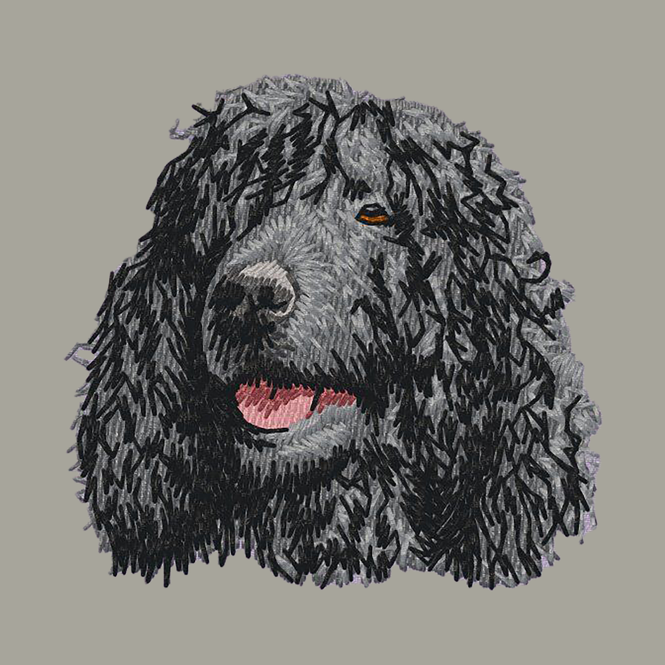 Irish Water Spaniel Embroidered Classic Long Sleeve Shirt