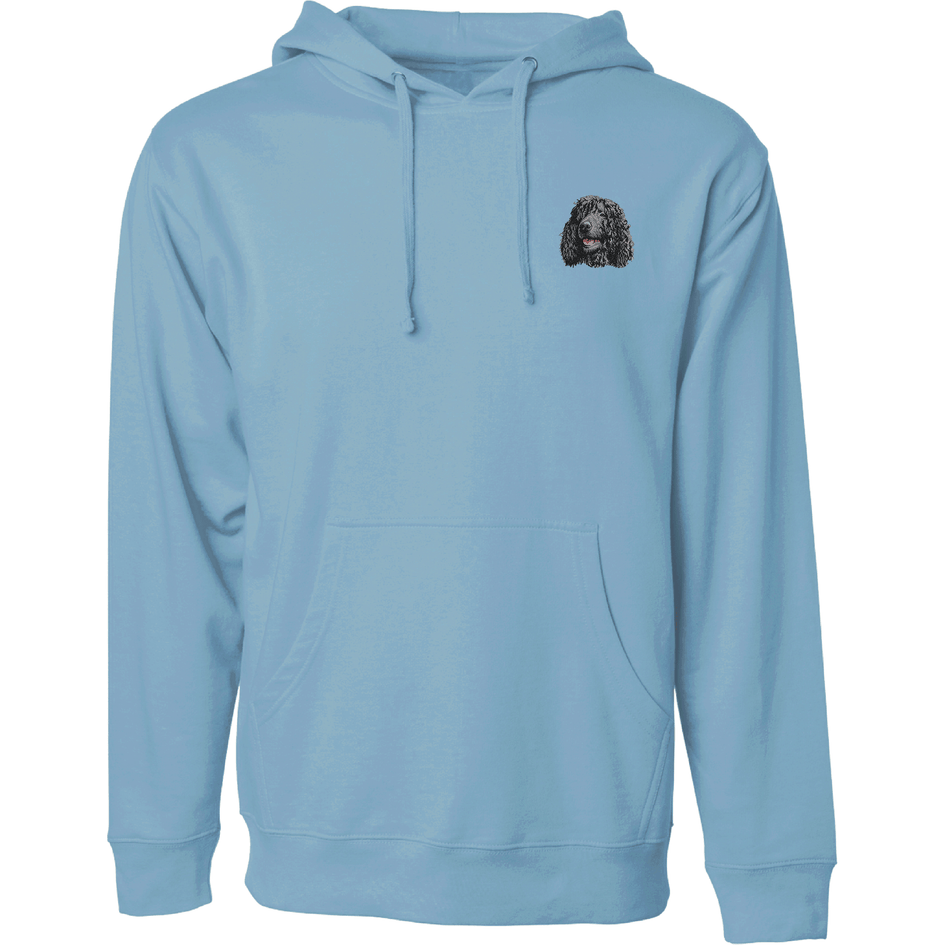 Irish Water Spaniel Embroidered Sweatshirt Hoodie