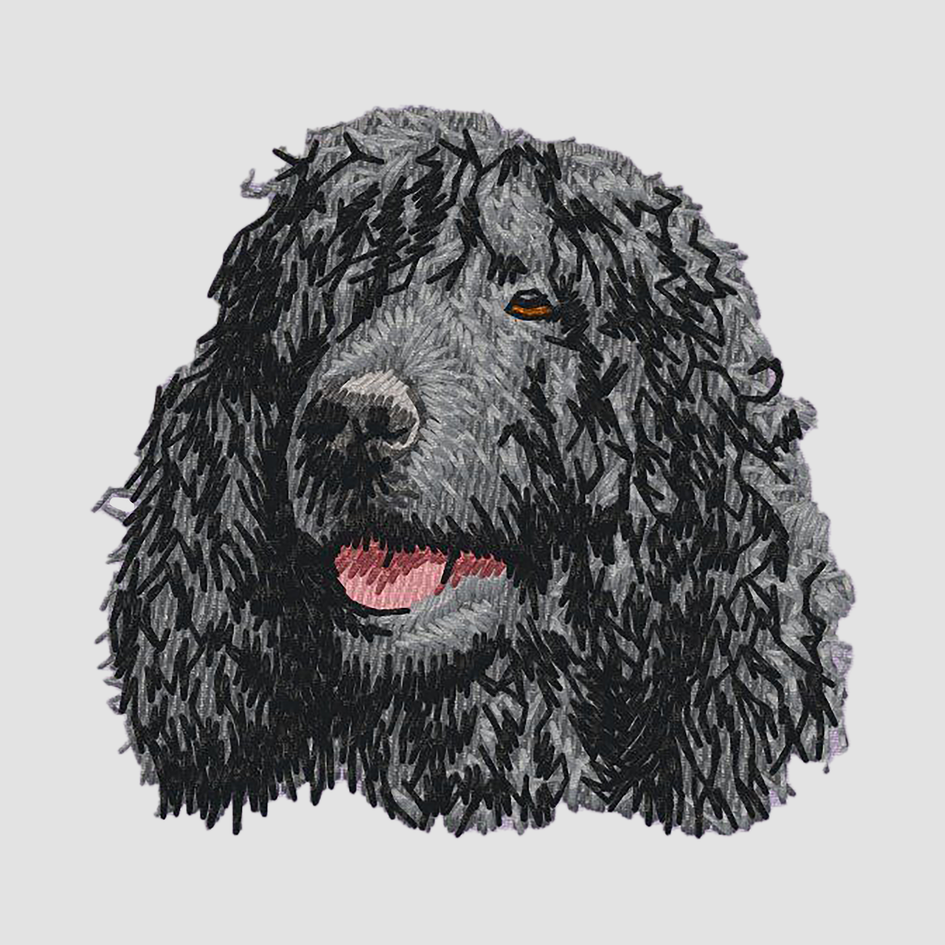 Irish Water Spaniel Embroidered Classic Long Sleeve Shirt