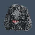 Irish Water Spaniel Embroidered Baseball Cap
