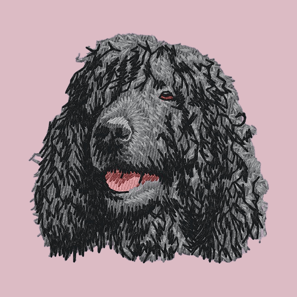 Irish Water Spaniel Embroidered Baseball Cap