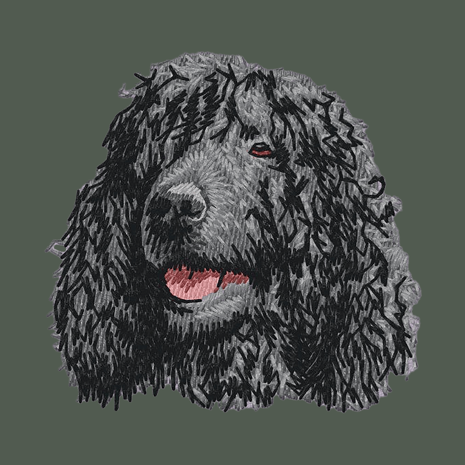 Irish Water Spaniel Embroidered Baseball Cap