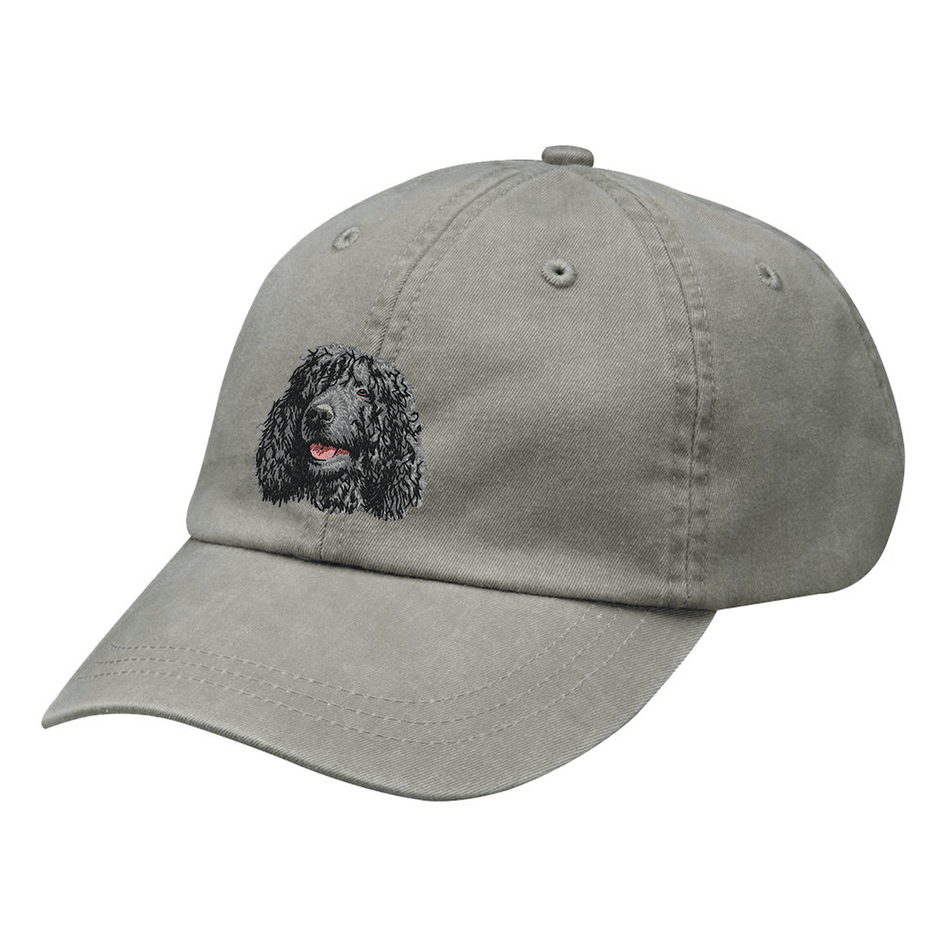 Irish Water Spaniel Embroidered Baseball Cap