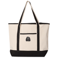 Irish Water Spaniel Embroidered Tote