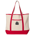 Irish Water Spaniel Embroidered Tote