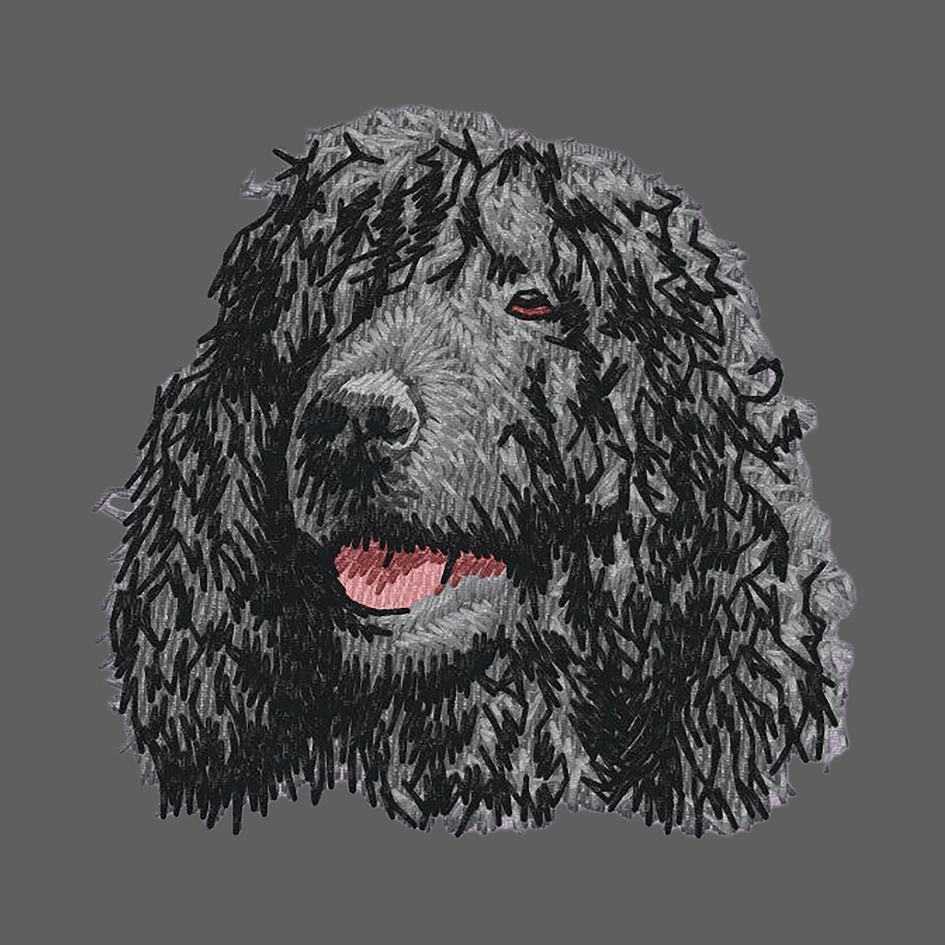 Irish Water Spaniel Embroidered Women's Fleece Jacket