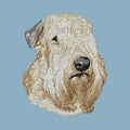 Soft Coated Wheaten Terrier Embroidered Sweatshirt Hoodie