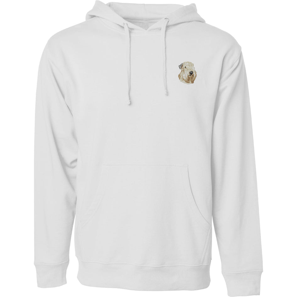 Soft Coated Wheaten Terrier Embroidered Sweatshirt Hoodie