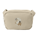 Soft Coated Wheaten Terrier Embroidered Crossbody Bag