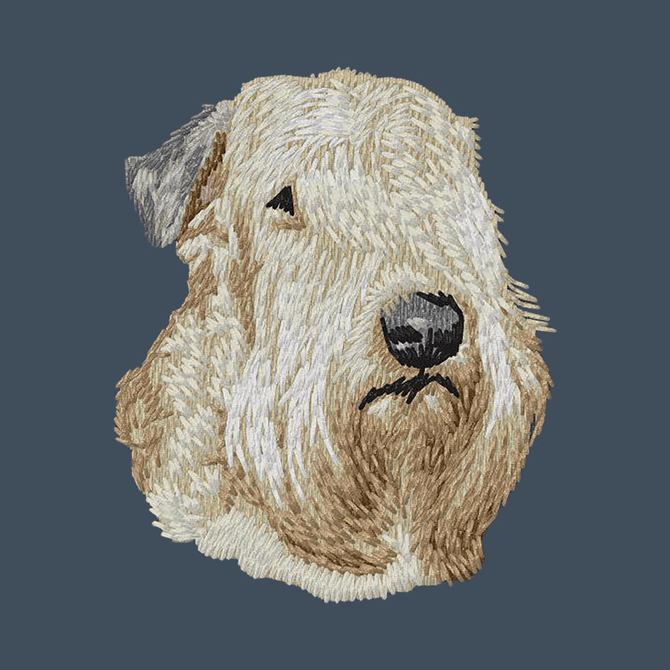 Soft Coated Wheaten Terrier Embroidered Baseball Cap