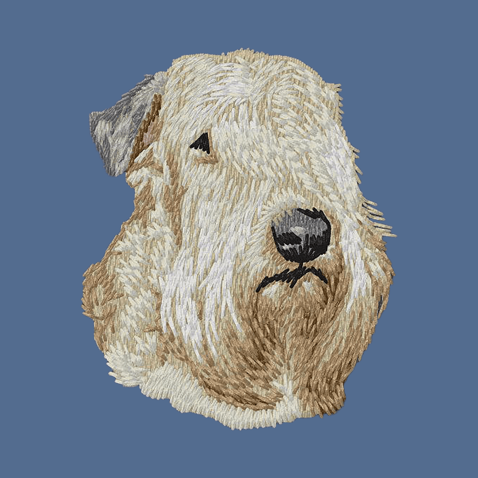 Soft Coated Wheaten Terrier Embroidered Baseball Cap