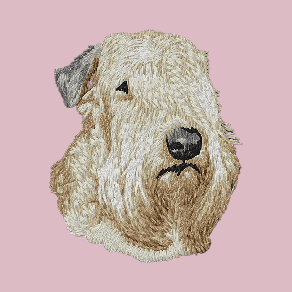 Soft Coated Wheaten Terrier Embroidered Baseball Cap