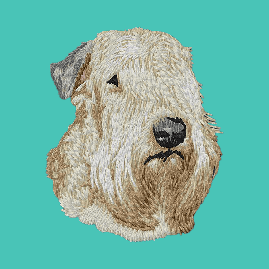 Soft Coated Wheaten Terrier Embroidered Baseball Cap