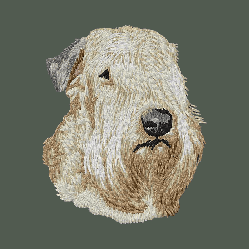 Soft Coated Wheaten Terrier Embroidered Baseball Cap