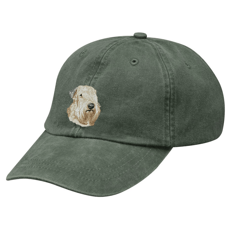 Soft Coated Wheaten Terrier Embroidered Baseball Cap