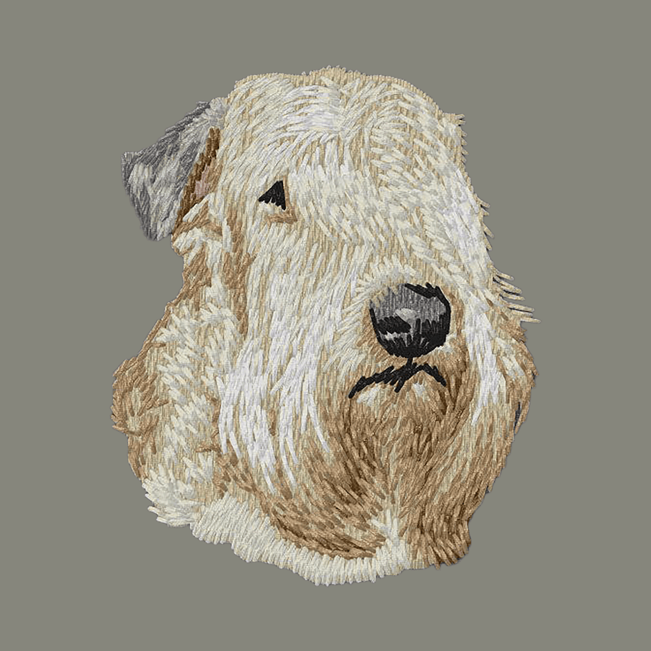 Soft Coated Wheaten Terrier Embroidered Baseball Cap