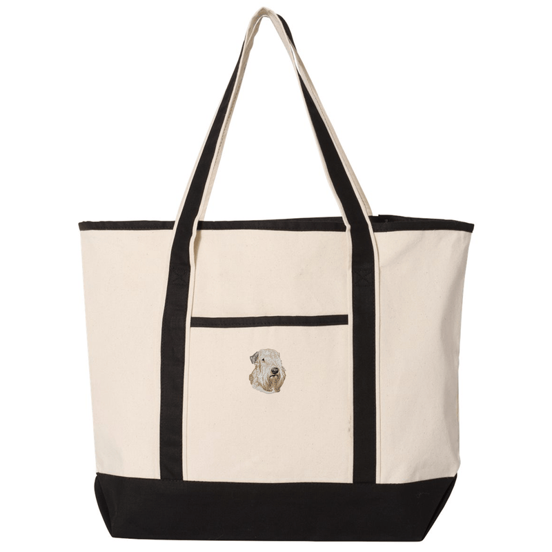 Soft Coated Wheaten Terrier Embroidered Tote