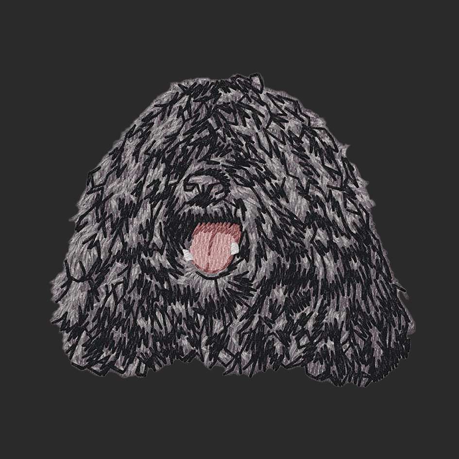Puli Embroidered Wearable Blanket