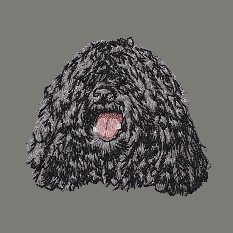 Puli Embroidered Wearable Blanket