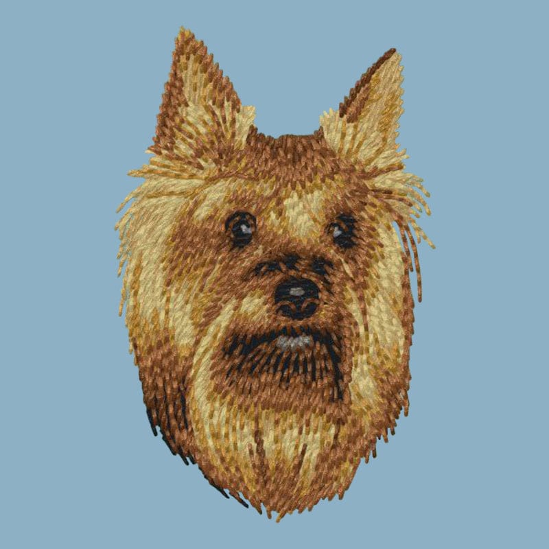 Yorkshire Terrier Embroidered Sweatshirt Hoodie