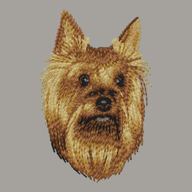 Yorkshire Terrier Embroidered Sweatshirt Hoodie