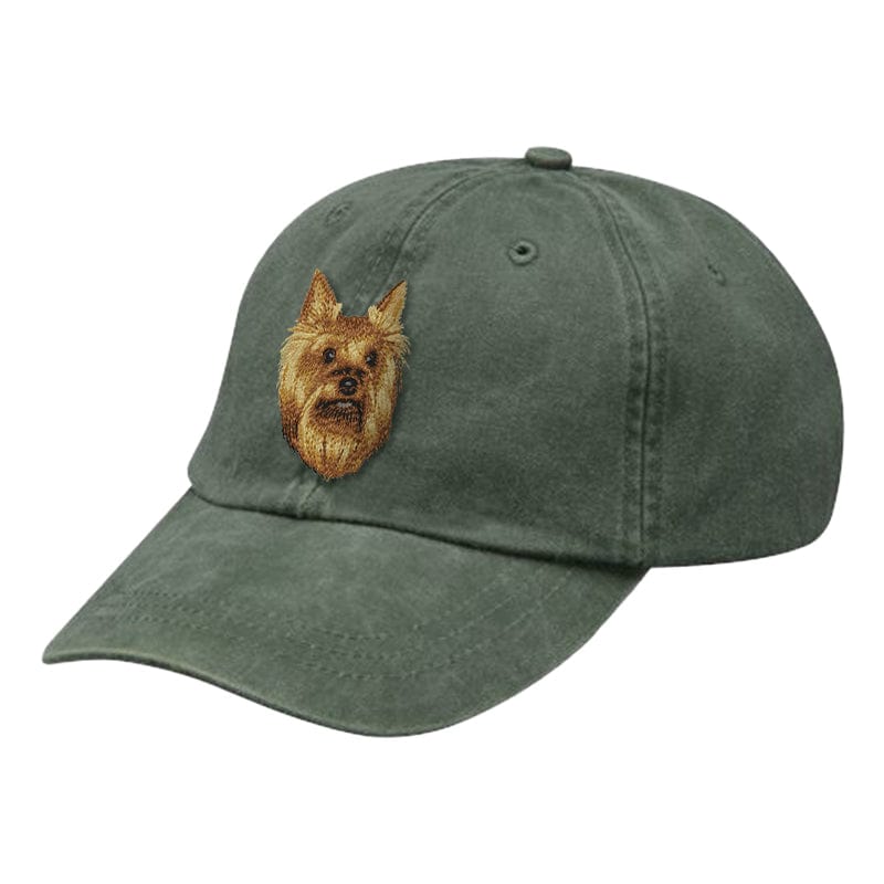 Yorkshire Terrier Embroidered Baseball Cap