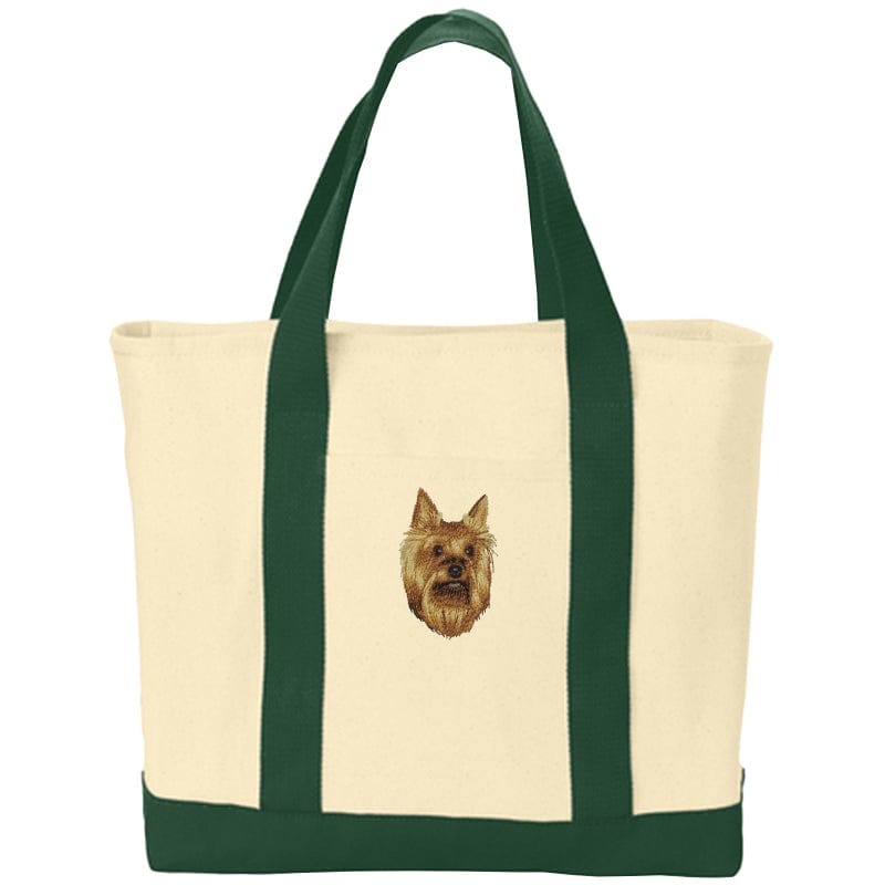 Yorkshire Terrier Embroidered Tote
