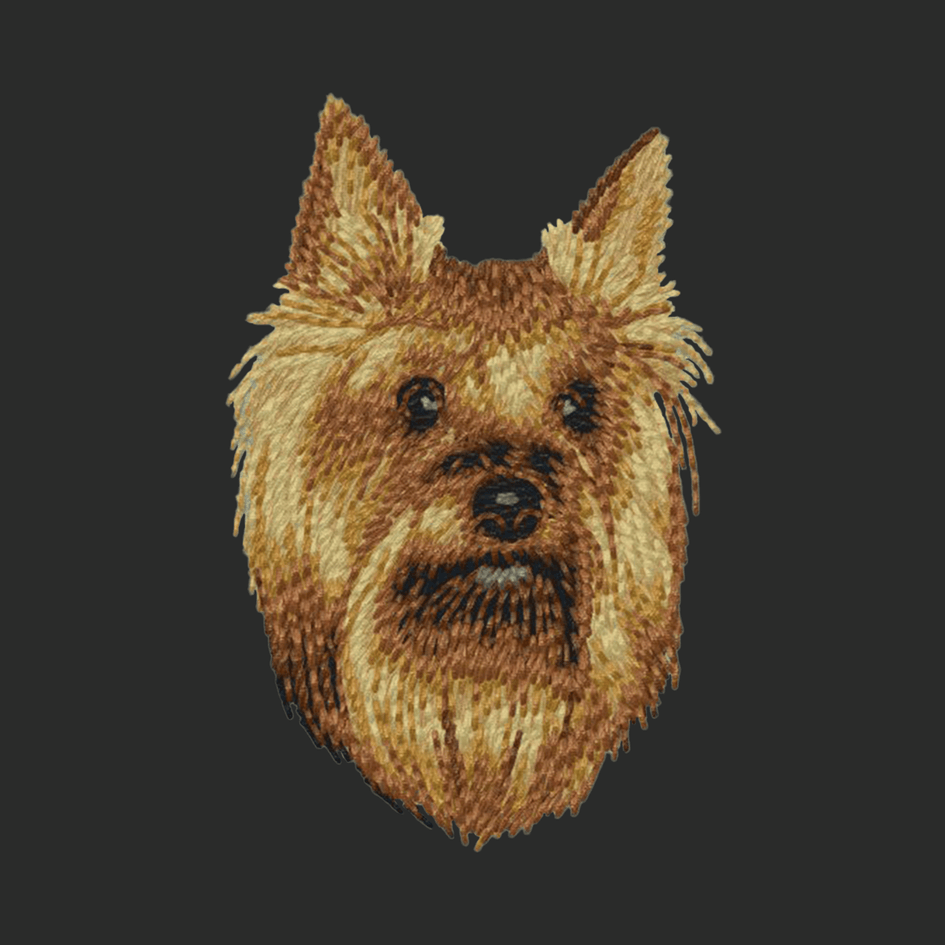 Yorkshire Terrier Embroidered Classic Long Sleeve Shirt