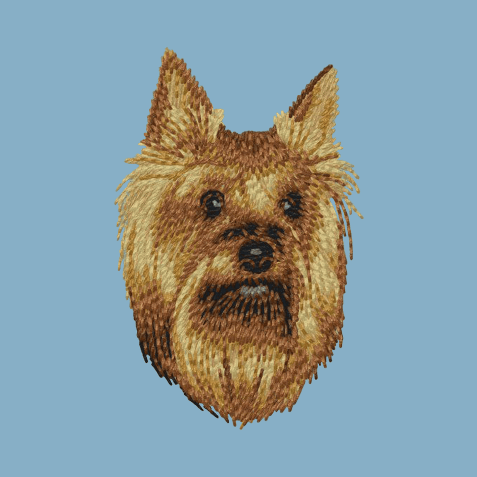 Yorkshire Terrier Embroidered Classic Long Sleeve Shirt