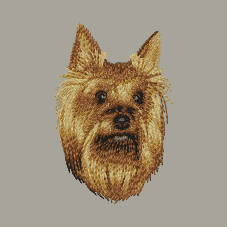 Yorkshire Terrier Embroidered Classic Long Sleeve Shirt