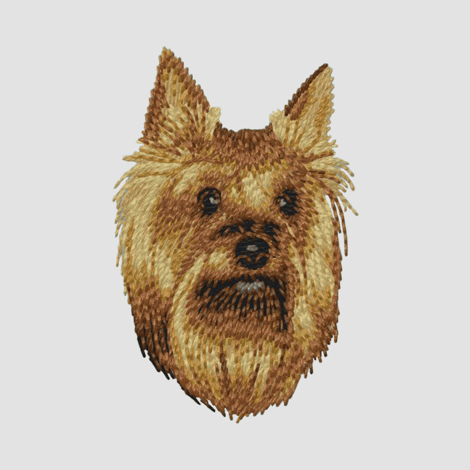 Yorkshire Terrier Embroidered Classic Long Sleeve Shirt