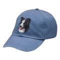 Border Collie Embroidered Baseball Cap