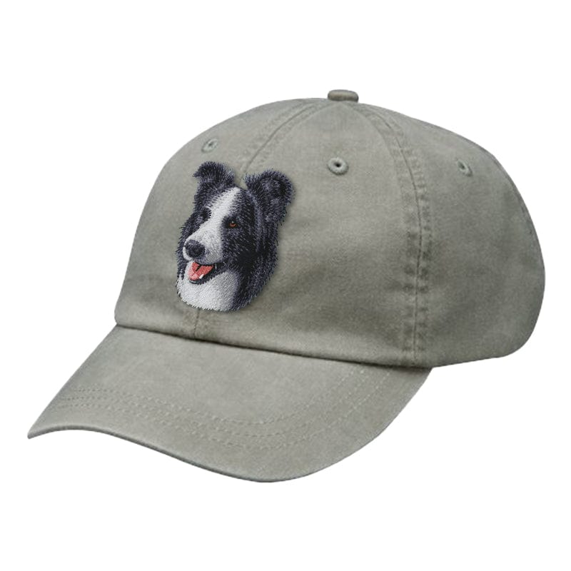Border Collie Embroidered Baseball Cap