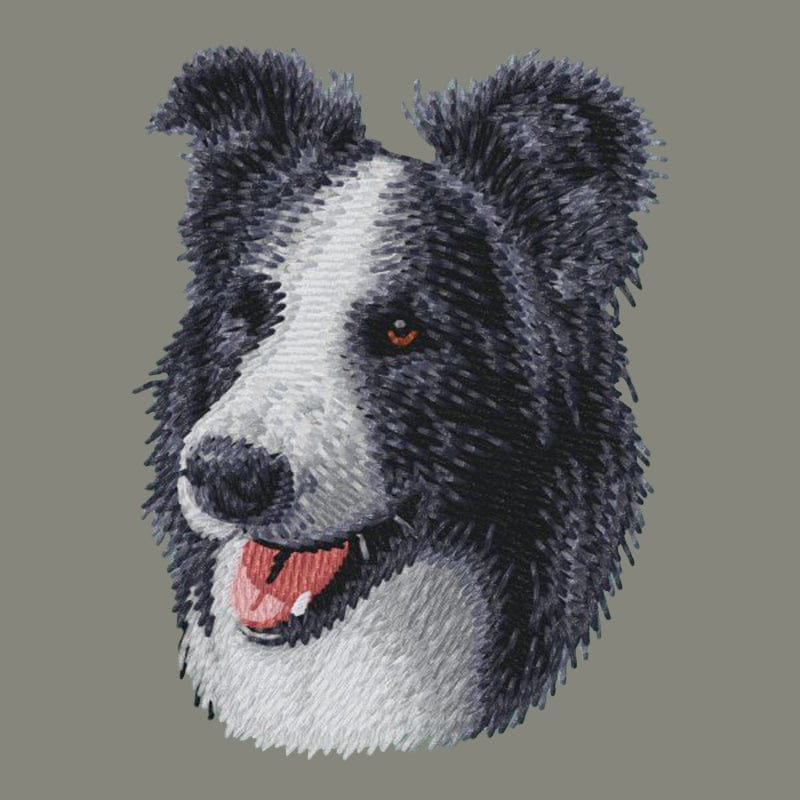 Border Collie Embroidered Baseball Cap