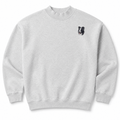 Border Collie Embroidered Mock Neck Sweatshirt